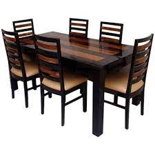 A round table and four matching armless chairs come included in this set. Rose Wooden Designed Crafted Gorevizon S 6 Seater Dining Table Set Online At The Cheap Wooden Dining Table Designs 6 Seater Dining Table Dining Table Design
