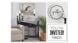 Our Current Party Address Is Grab The Beverage Of Your Choice And Join Us For My Fantastic Springsignature Home Home Decor Signature Homestyles Decor Deals
