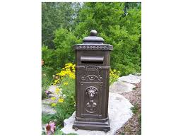 Find deals on products in outdoor decor on amazon. Oakland Living Cast Aluminum Kensington Decorative Mail Box In Antique Bronze Ol5220ab