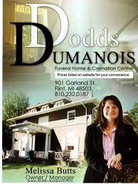 Dodds Dumanois Funeral Home And Cremation Center 901 Garland St Flint Mi 48503 Yp Com