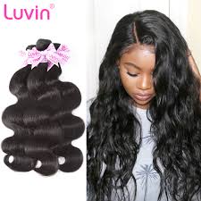 Human hair bundles come in bundles or packs and are typically used for hair weaves. Luvin Brazilian Hair Weave Bundles Remy Hair 3 Bundles Lots Body Wave 100 Human Hair Extensions 30 Inch Bundles Natural Color Buy At The Price Of 54 91 In Aliexpress Com Imall Com