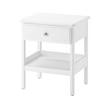 Tyssedal Comodino Bianco 51x40 Cm Ikea It Ikea Tyssedal White Bedside Table White Nightstand