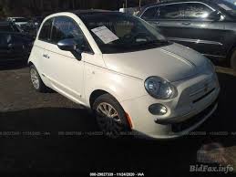 Used convertibles for sale on carmax.com. Fiat 500 Gucci 2012 White 1 4l Vin 3c3cffer2ct225277 Free Car History
