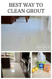 Best Way To Clean Grout Grandma Honey S House In 2020 Grout Cleaner Clean Tile Grout Cleaning Floor Grout