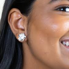 Indian Sterling Silver Large Drop Earrings