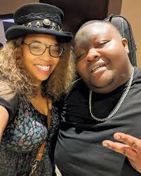 Iyalode Candice Ivory and Christone "Kingfish" Ingram arriving at the 2024  Blues Music Awards. 💓🎶 #queenofavantsoul #kingfish #bluesmusicawards