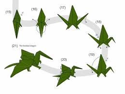 Faites tourner le dragon en origami pour que les coins pointent vers la droite et vers la gauche. Origami Facile 100 Idees De Pliage Papier Facile Pour Petits Et Grands Origami Facile Origami Diagrammes Origami