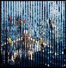 'quantum blink' series by isabel m. Mind Bending Vertical Strips Of Alternating Images