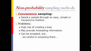 12 4 Non Probability Sampling Youtube