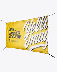 All the templates are free for how to improve social networks with elegantflyer templates. Glossy Vinyl Banner Mockup Half Side View In Outdoor Advertising Mockups On Yellow Images Object Mockups Mockup Free Psd Mockup Psd Vinyl Banners