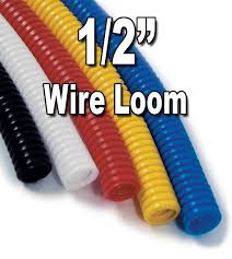 This tubing is great if you're building a wiring harness from scratch or making repairs to the original harness. Sleeving Wire Loom