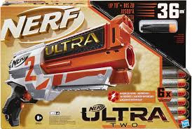 It is currently the largest toy maker in the world, and owns a number of successful toy brands, including nerf and super soaker. Hasbro Nerf Ultra Two Spielware