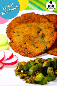 Keto Spinach Puri Deep Fried Bread With Okra Is Low Carb Indian Keto Recipe Keto Christmas M Keto Indian Food Indian Diet Recipes Low Carb Vegetarian Recipes
