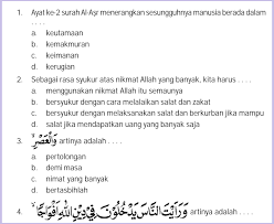 Soal Ukk Pai Kelas 3 Sd Dan Kunci Jawaban Guru Galeri