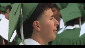 California high school student battling cancer walks with graduating class