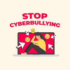 Stomp out bullying promotes civility, diversity, inclusion, equity and equality. Stop Cyberbullying Text With Sad Woman Sitting On Laptop Social Media Bullying Cyber Bullying 2261992 Vector Art At Vecteezy