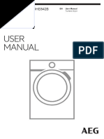 Once the temperature has returned to a safe level, the doors will automatically unlock. Aeg T8dhe842b 8000 Series 8kg Heat Pump Dryer User Manual Pdf Clothes Dryer Ac Power Plugs And Sockets