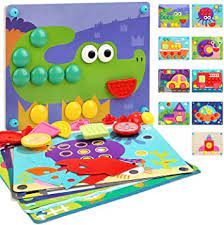 Nene Toys Puzzle Infantil De Madera 8 En 1 Juguete Educativo Para Ninos Ninas De 2 3 4 Anos Mosaicos 3d Con 8 Coloridos Disenos De Rompecabezas Juego Montessori De Desarrollo Cognitivo Amazon Es Juguetes Y Juegos