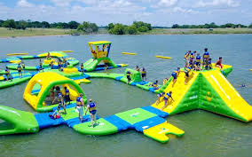 altitude h2o in grapevine is the largest floating aqua park obstacle course in texas water games for kids summer fun list indoor activities