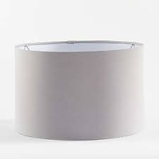 Bottom diameter x 18 in. Drum Shades Crate And Barrel