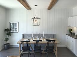 An accent wall, a kitchen backsplash, on the back of an open cabinet, etc. Cozy Kitchen Vertical Shiplap Application Shiplap Accent Wall Accent Walls In Living Room Kitchen Remodel Small