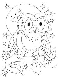 Great Horned Owl Coloring Page Download Free Great Horned Owl