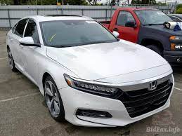 2018 honda accord touring white. Honda Accord Touring 2018 White 2 0l 4 Vin 1hgcv2f96ja045134 Free Car History