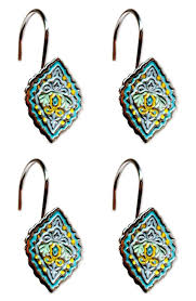 Peacock Shower Curtain Hooks Bathroom Peacock Shower Curtain Shower Curtain Hooks Pretty Shower Curtains
