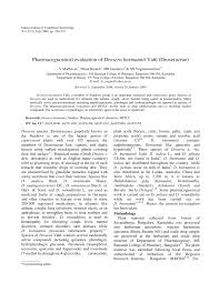 This single time lapse shows it. Pdf Pharmacognostical Evaluation Of Drosera Burmannii Vahl Droseraceae