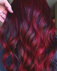 23 Red And Black Hair Color Ideas For Bold Women Redhair Redhairdontcare Ombreh Hair Color For Black Hair Red Hair With Blonde Highlights Red And Black Hair