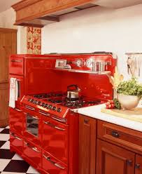 Red Retro Kitchen Range Red Kitchen Appliances Retro Kitchen Accessories Retro Kitchen Appliances