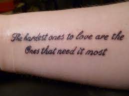 Lyrics Tattoo Pictures At Checkoutmyink Com Inspirational Tattoos Lyric Tattoos Tattoos