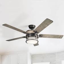 You can easily compare and choose from the 10 best kichler lighting ceiling fans for you. 60 Inch 5 Blade Led Ceiling Fan With Light Anvil Iron By Kichler Lighting 310170avi Destination Lighting