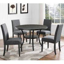 Striking a simply chic pose, this dining room counter table serves up high style on a smaller scale. Grey Kitchen Dining Room Sets Tables You Ll Love In 2021 Wayfair