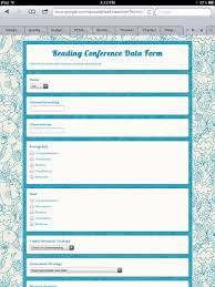 Give Your Anecdotal Records A Face Lift With Google Forms From Think Share Teach It Takes The Reading Conference Forms Reading Conference Reading Workshop