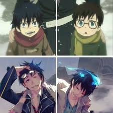 Ao No Exorcist Rin Okumura Yukio Okumura Blue Exorcist Anime Blue Exorcist Blue Exorcist Anime Blue Exorcist Rin