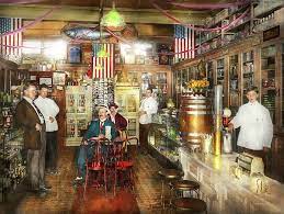 Pharmacy Collins Pharmacy 1915 By Mike Savad Artwork Colorized Photos Prints