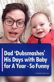 This Adorable Video Was Made By A Father Who Decided To Stay At Home To Be With His Baby While His Wife Went Back To Work Cute Baby Videos Funny