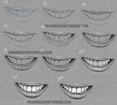 And we continue the lesson on how to draw a boy. How To Draw Lips Male Female Smiling From The Side