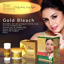 The Best Way To Look Fresh And Youthful Is By Using The Blue Heaven Gold Bleach Which Is Infused With The Goodness Of Natural Indian Cosmetics Treat Skin Blue