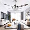 60 modern industrial outdoor ceiling fan with remote bronze damp rated. 1