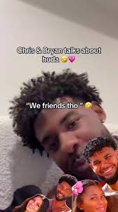 Huda Telling Chris to Be Frienss