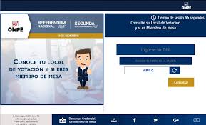 Consultá el padrón para la elección de este domingo 27 de octubre. Donde Votar Para El Referendum Y La Segunda Vuelta Conoce Aqui Tu Local De Votacion Peru Gestion