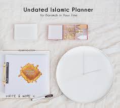 A beautiful and inspirational planner that will help you not only keep organised but also help you keep track of your salah, fasts during ramadan and sadaqah. Barakah Planner Undated Islamic Planner With Hadith Quran Journal Digital Ayeina