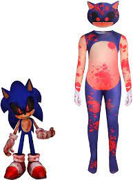Quenny Halloween sonic dress up costume,cartoon sonic performance cosplay  costumes. (Sonic Costume, Small(5-6Y)) : Clothing, Shoes & Jewelry -  Amazon.com