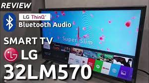 Review Lg Smart Tv 32lm570bptc Indonesia Hd Youtube