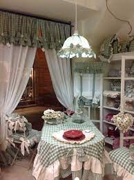 Coordinati Per La Casa Su Misura In Tantissime Varianti Esclusivamente Made In Italy Tende Da Cucina Arredamento D Interni Rustico Tende Country