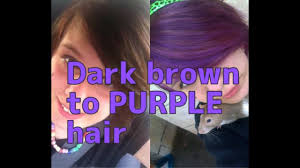 So i dyed brown over it and it was fine. How To Dye Your Hair Without Dye Purple Vtwctr