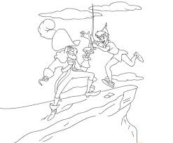 Home » coloring pages » 98 great captain hook coloring pages. Peter Pan Duel With Captain Hook Coloring Page Coloring Sky