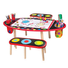 Kids Art Studio Drawing Table And Benches Art Table Kids Art Table Kids Art Studio